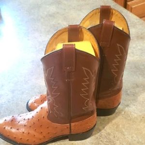 Ostrich Boots